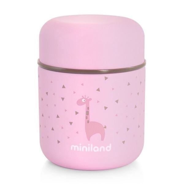424892termo solidos miniland 280ml rosa